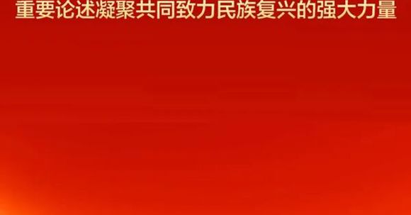 习近平总书记重要论述凝聚共同致力民族复兴强大力量